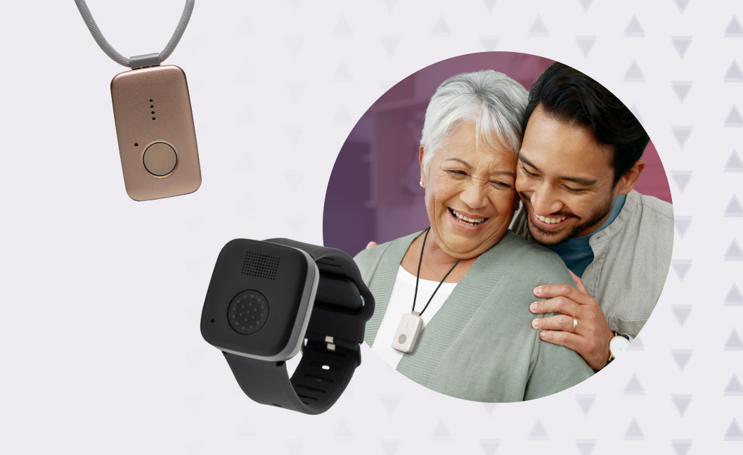 Woman Wearing Device