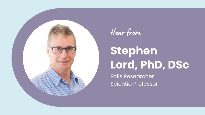 Stephen Lord, PhD, DSc