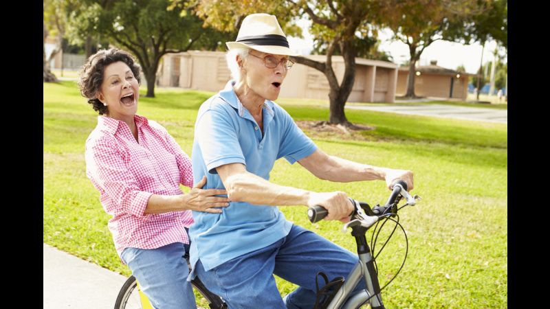 Senior Celebrities Promoting Fitness